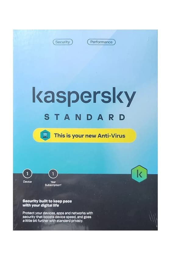 Kaspersky Standard 1 user 2024